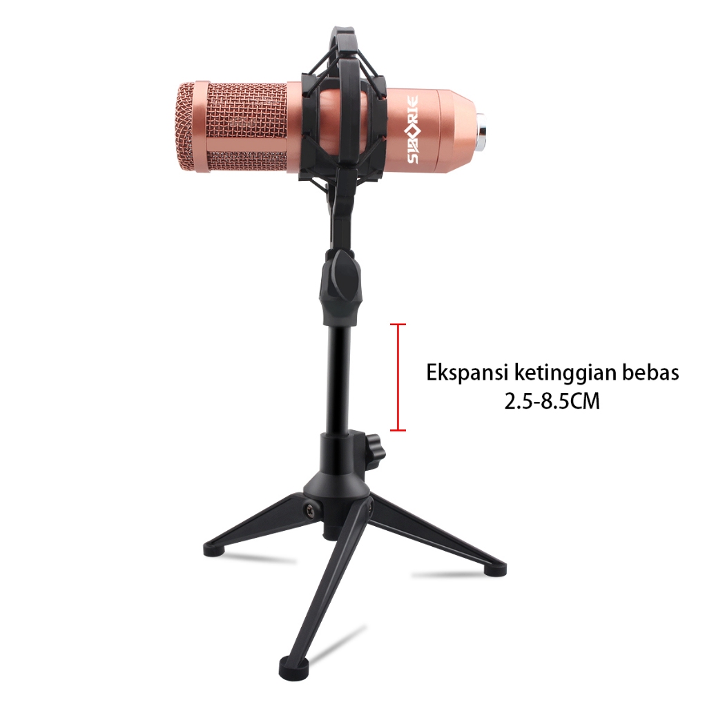 TERMURAH Siborie Free OTG Y12 Soundcard +BM800PRO Mic+E10 Headset+OTG-IPhone/Type C Kabel Konversi