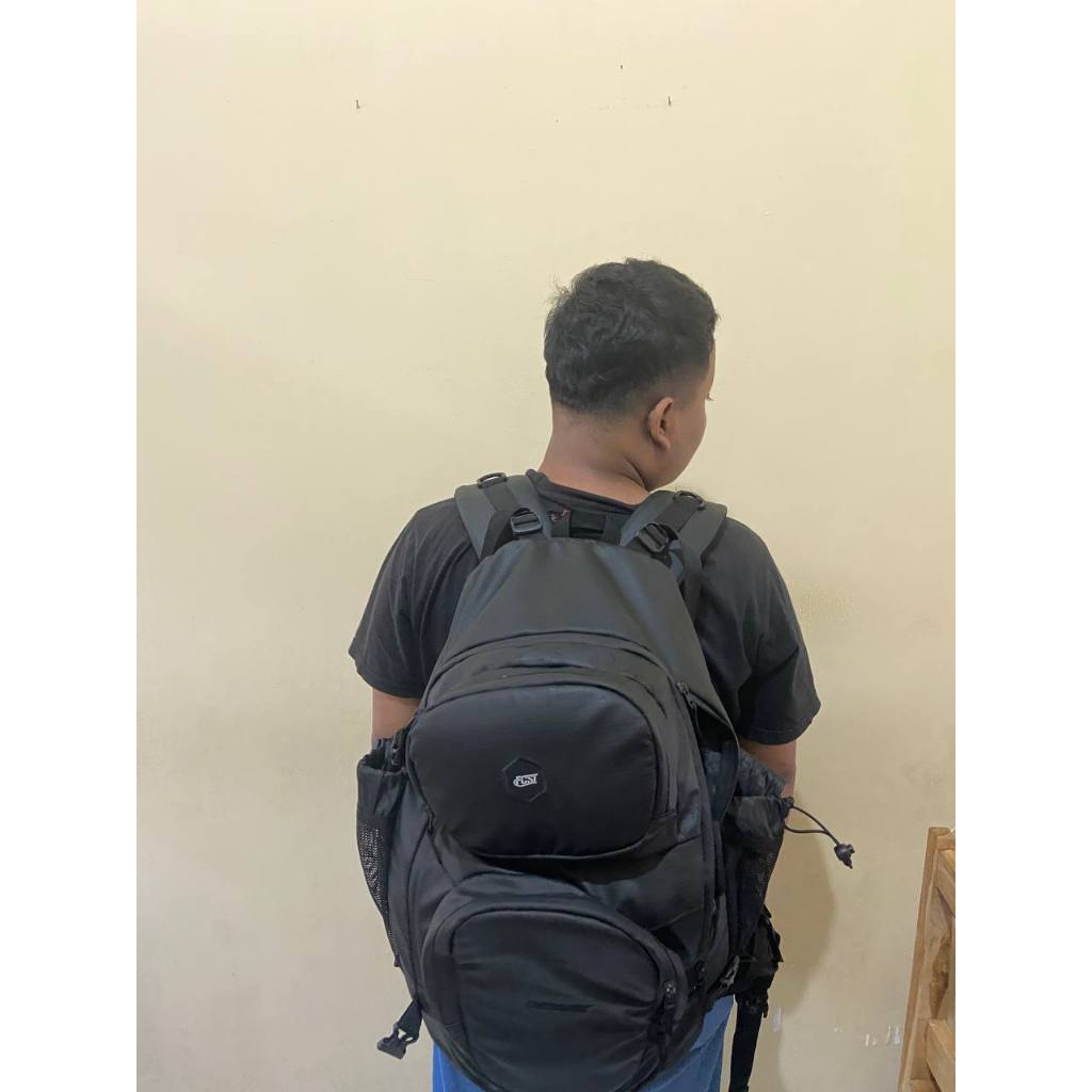 Tas pancing | Firecast backpack rod cover | Aragorn Black