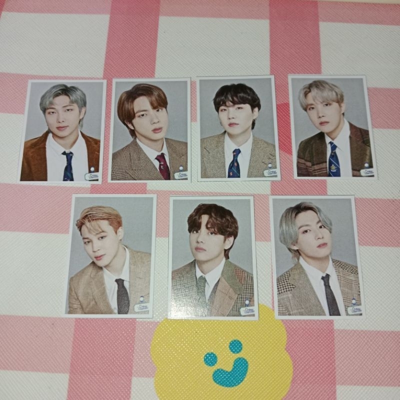 ☆ 7pcs ~ BTS ID foto D-Day calendar // ID foto freebies ☆