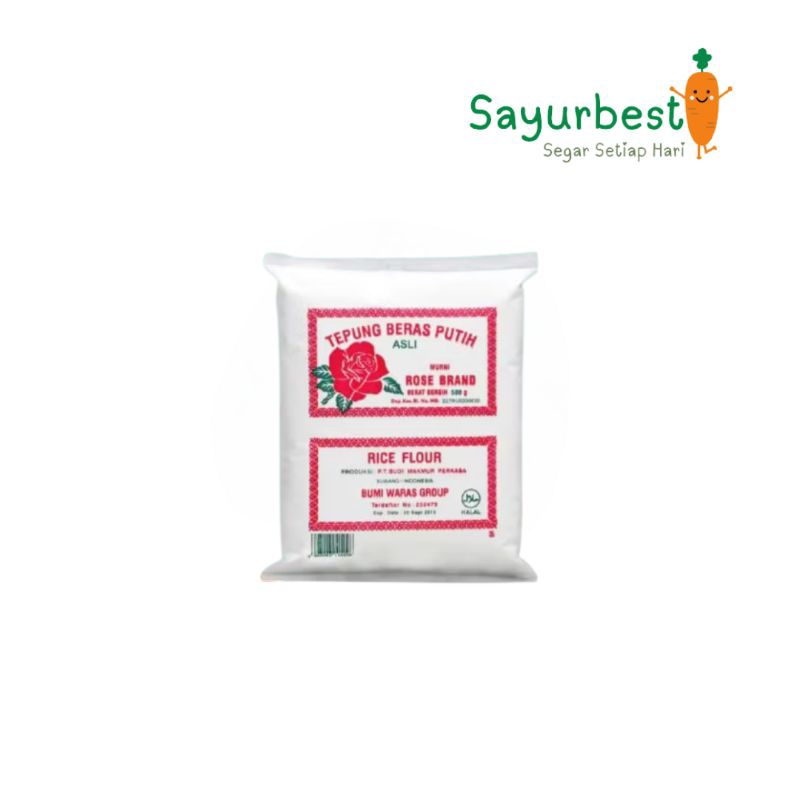 

Tepung beras rosebrand 500 gram