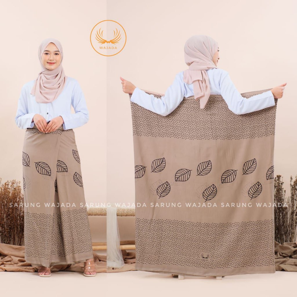 SARUNG WANITA KAIN SANTUNG TEBAL ukuran BIGSIZE CABUTAN MERK WAJADA BESTSELLER TERKINI