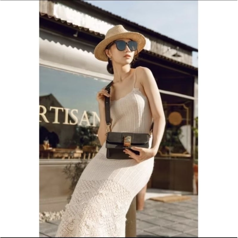 PRELOVED Dominique Bag by Iwearmyra, KULIT SAPI ASLI 100%