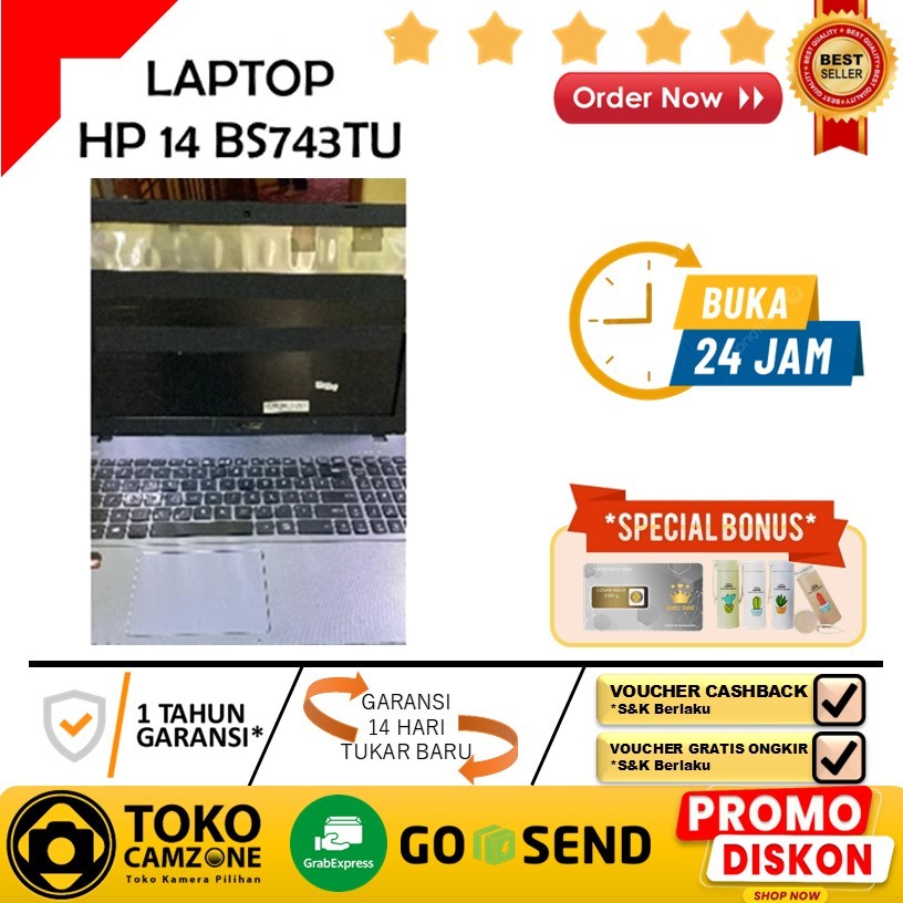 Laptop HP 14-bs743TU Second
