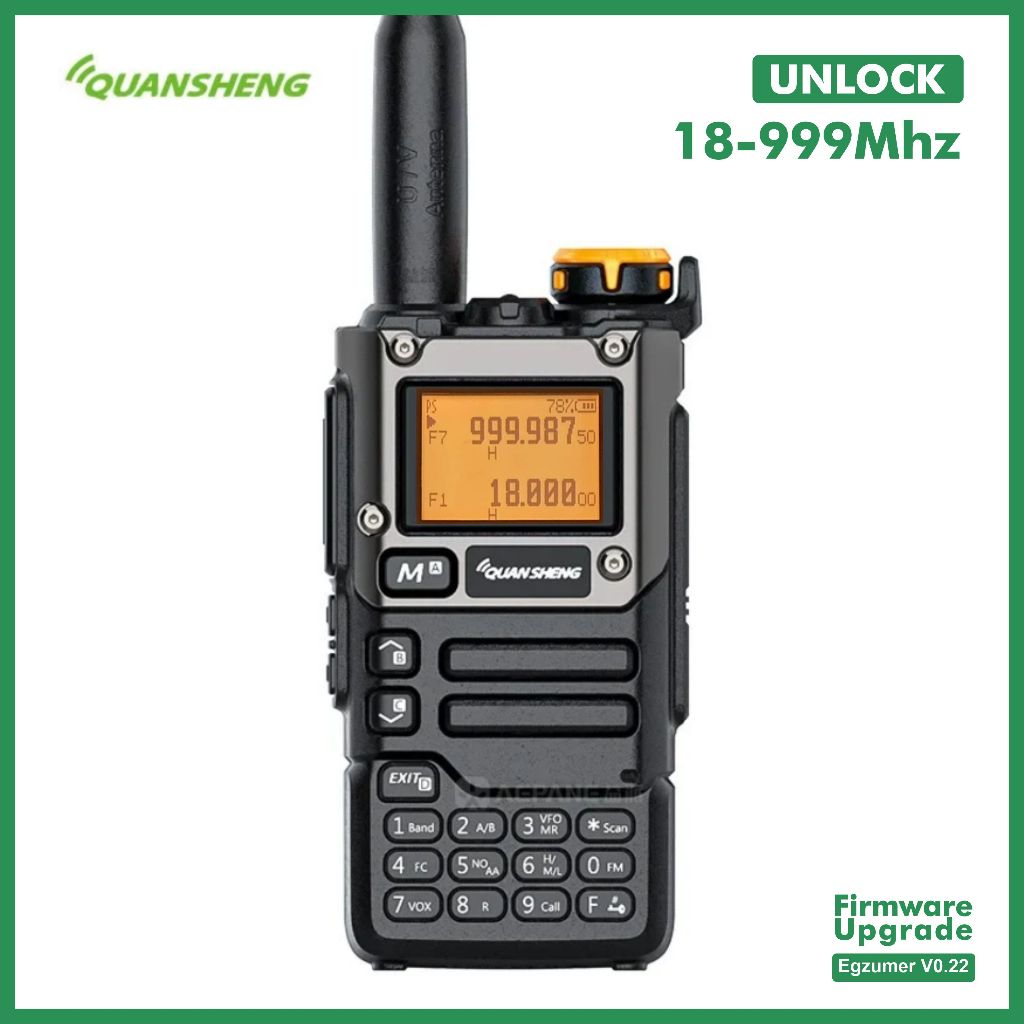 [LIMITED STOCK] HT Unlock 800 Mhz Quansheng UVK6 UV-K5(8) Walkie Talkie Frekuensi Lebar