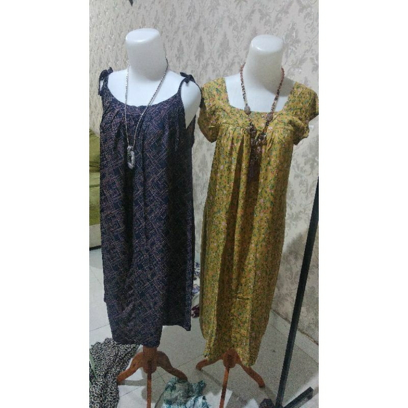 daster yukensi,kolor,bahan rayon rotari,gepokan dan lain lain