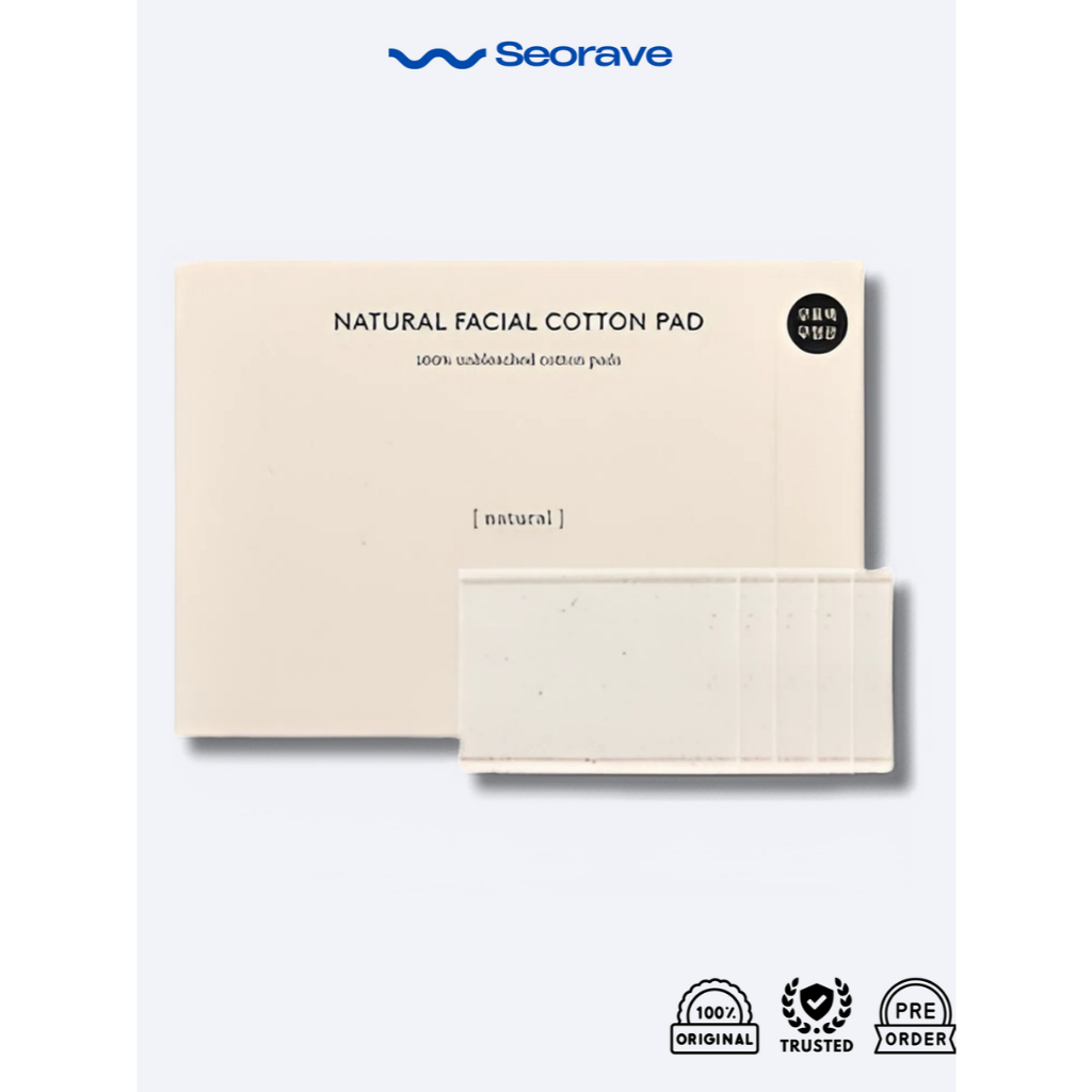 HYGGEE Natural Facial Cotton Pads
