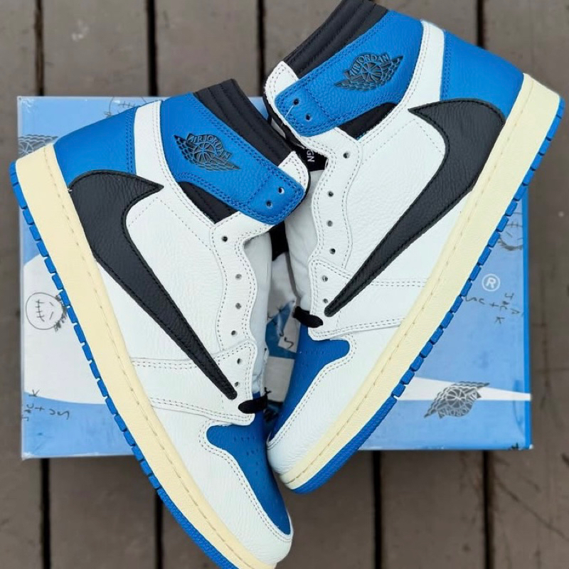 AJ1 High Fragment X Travis Sc0tt 100% Original Material
