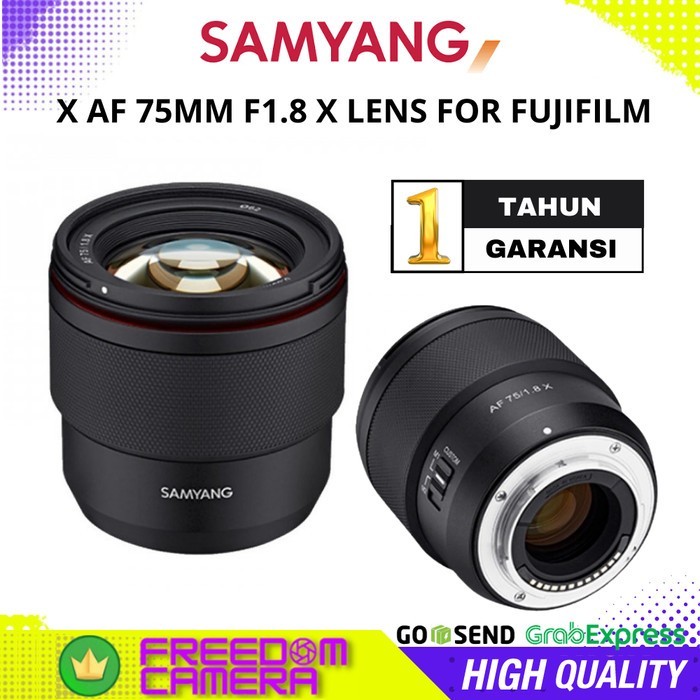 Samyang For Fujifilm X AF 75MM F1.8 X Samyang AF 75MM F/1.8 - SONY FE