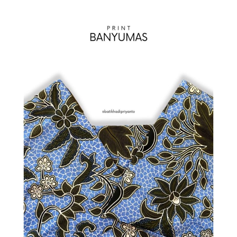 Kain Print Banyumas | Kain Batik Banyumasan | Motif Banyumasan | Batik Katun Premium