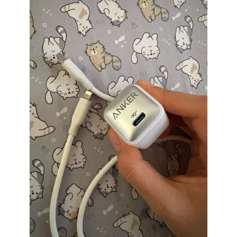 preloved charger iphone 11 12 13 14 lightning merk anker