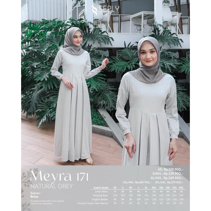 GAMIS SEPLY MEYRA 171 NATURAL GREY