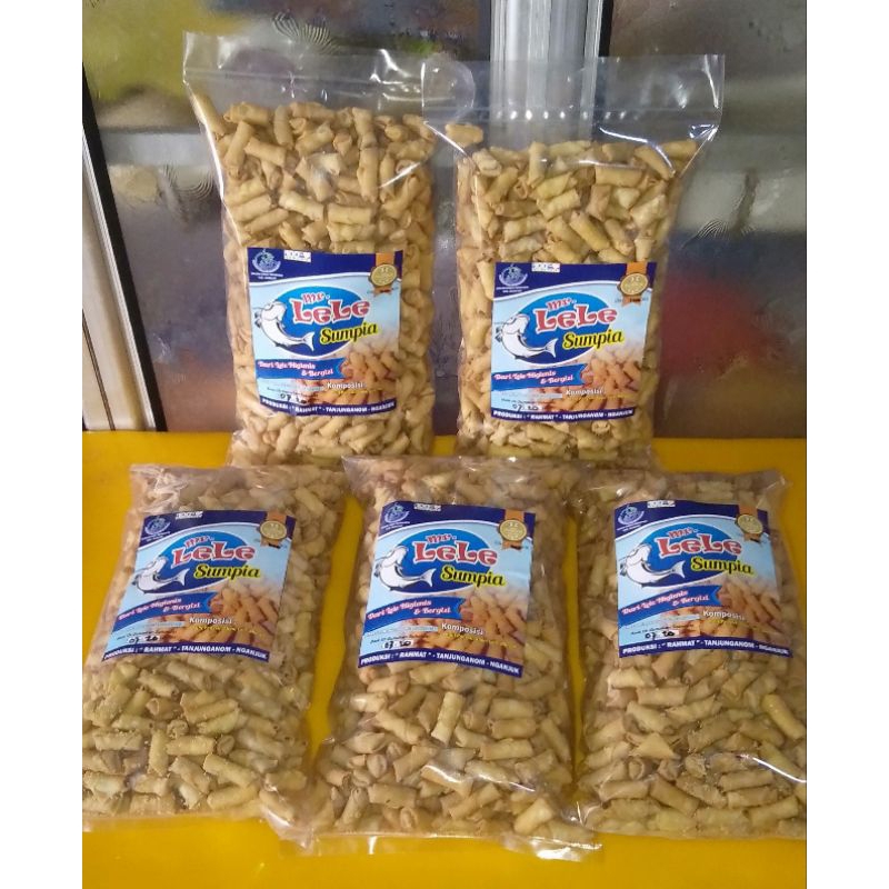 

sumpia isi abon lele