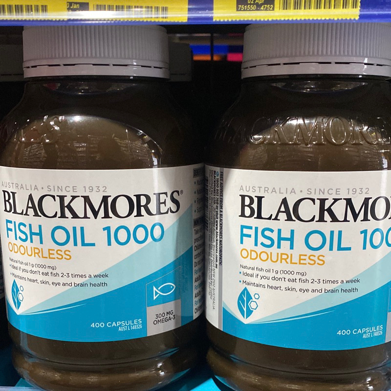 Blackmores Fish Oil 1000 Odorless