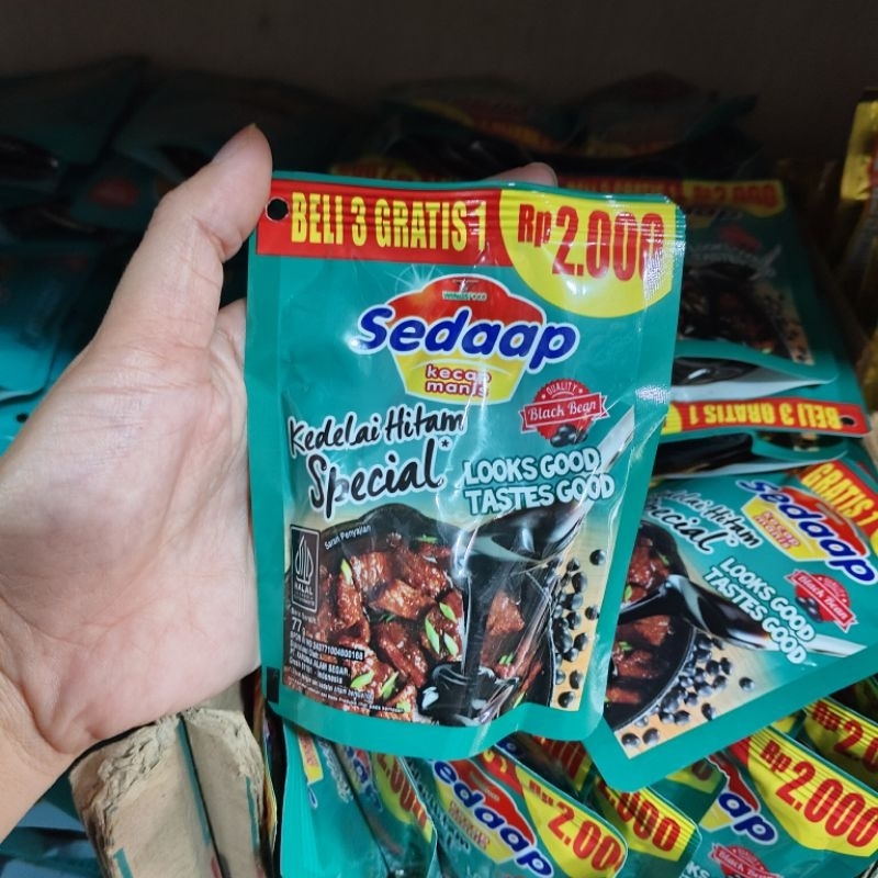 

Beli 3 Gratis 1 Kecap Sedaap 77 gr