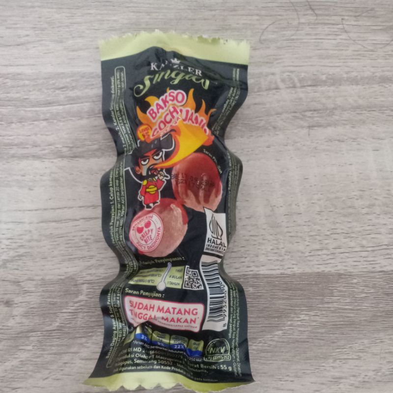 

KANZLER SINGLE BAKSO GOCHUJANG 55 GRAM