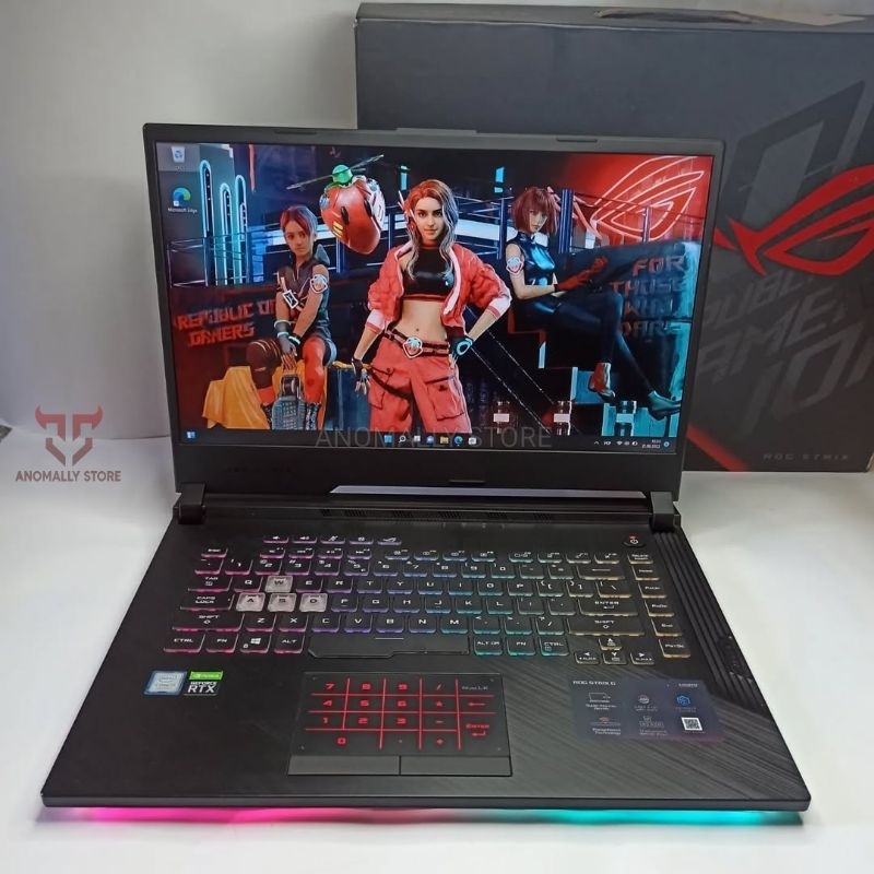 Asus ROG G531GW Core i7-9750H RTX 2070 Ram 16Gb SSD 512Gb Fullset