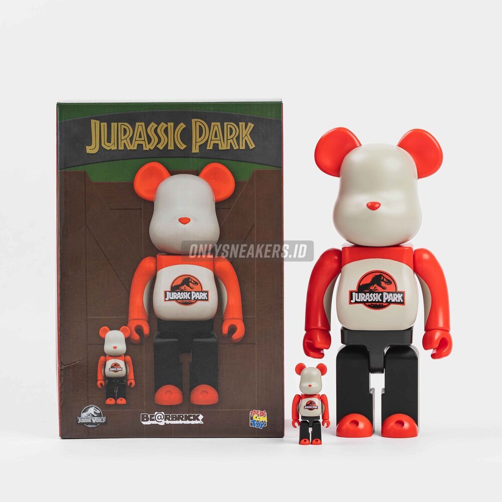 BEARBRICK JURASSIC PARK 100% & 400%