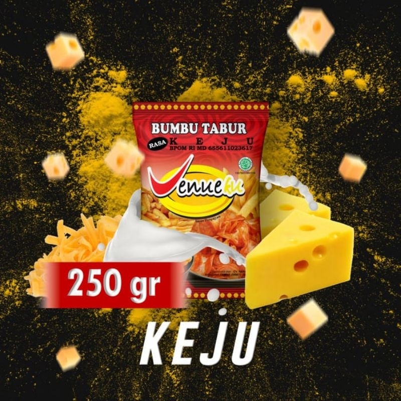 

Bumbu Tabur Keju 250gr