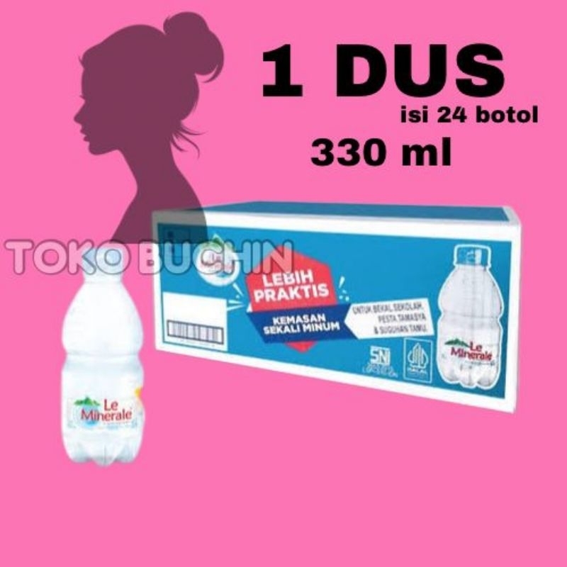 

Le Minerale 1 dus 330 ml Air Mineral Le Mineral 1 karton