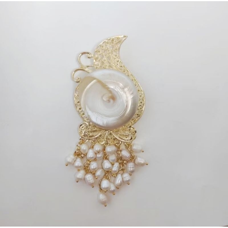 BROS FASHION ETNIK KEONG MUTIARA AIR TAWAR ASLI