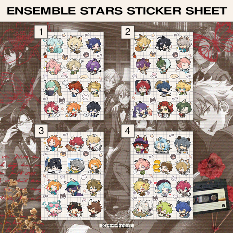 

ensemble stars sticker sheet a6