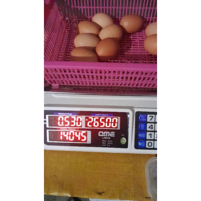 

Telur lokal 1/2 kg bandung