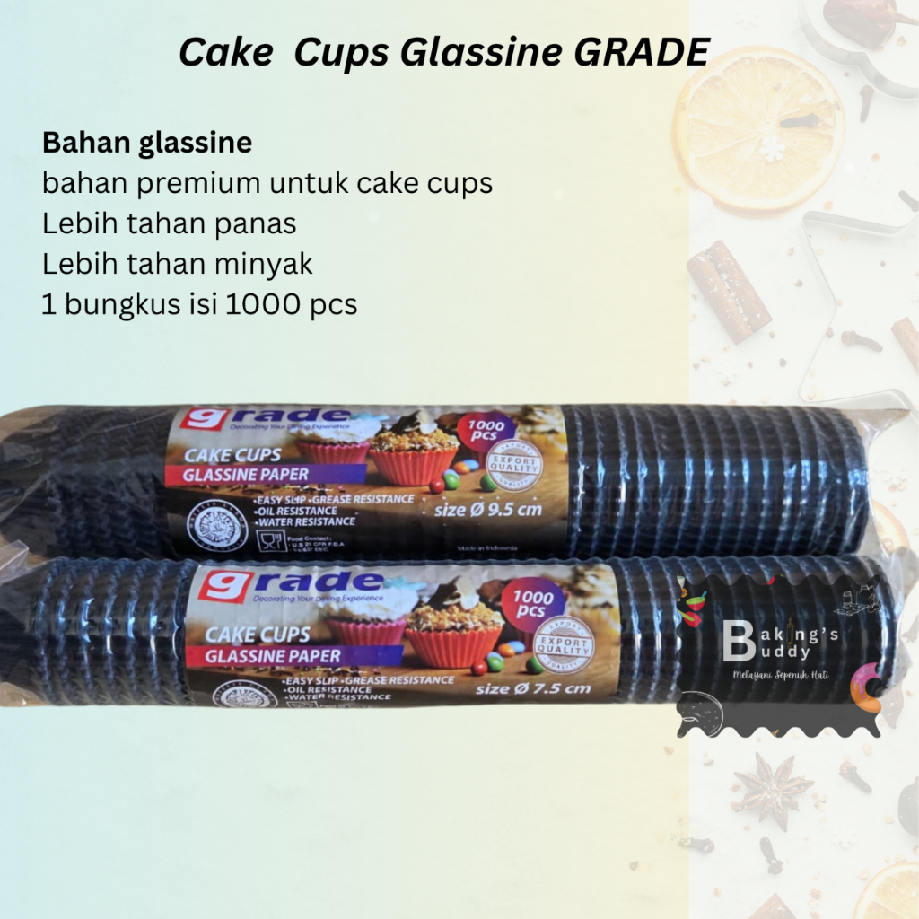 Cup Case Nastar Cake Case Kertas Alas Nastar Glassine