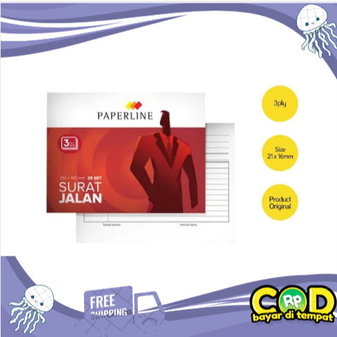 

MilL Surat Jalan 3 Ply Paperline (Pack)