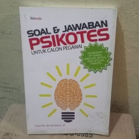 SOAL & JAWABAN PSIKOTES UNTUK CALON PEGAWAI