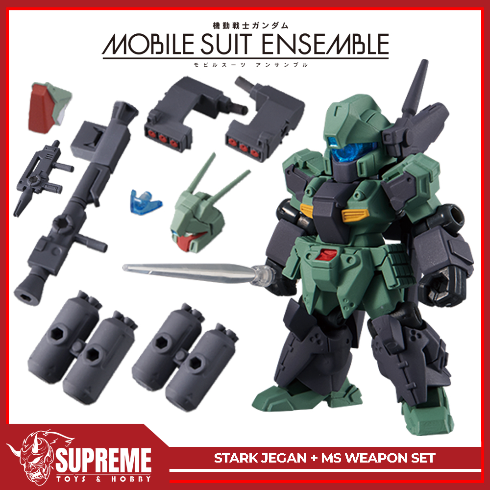 Mobile Suit Gundam Ensemble 06 - Stark Jegan + MS Weapon Set