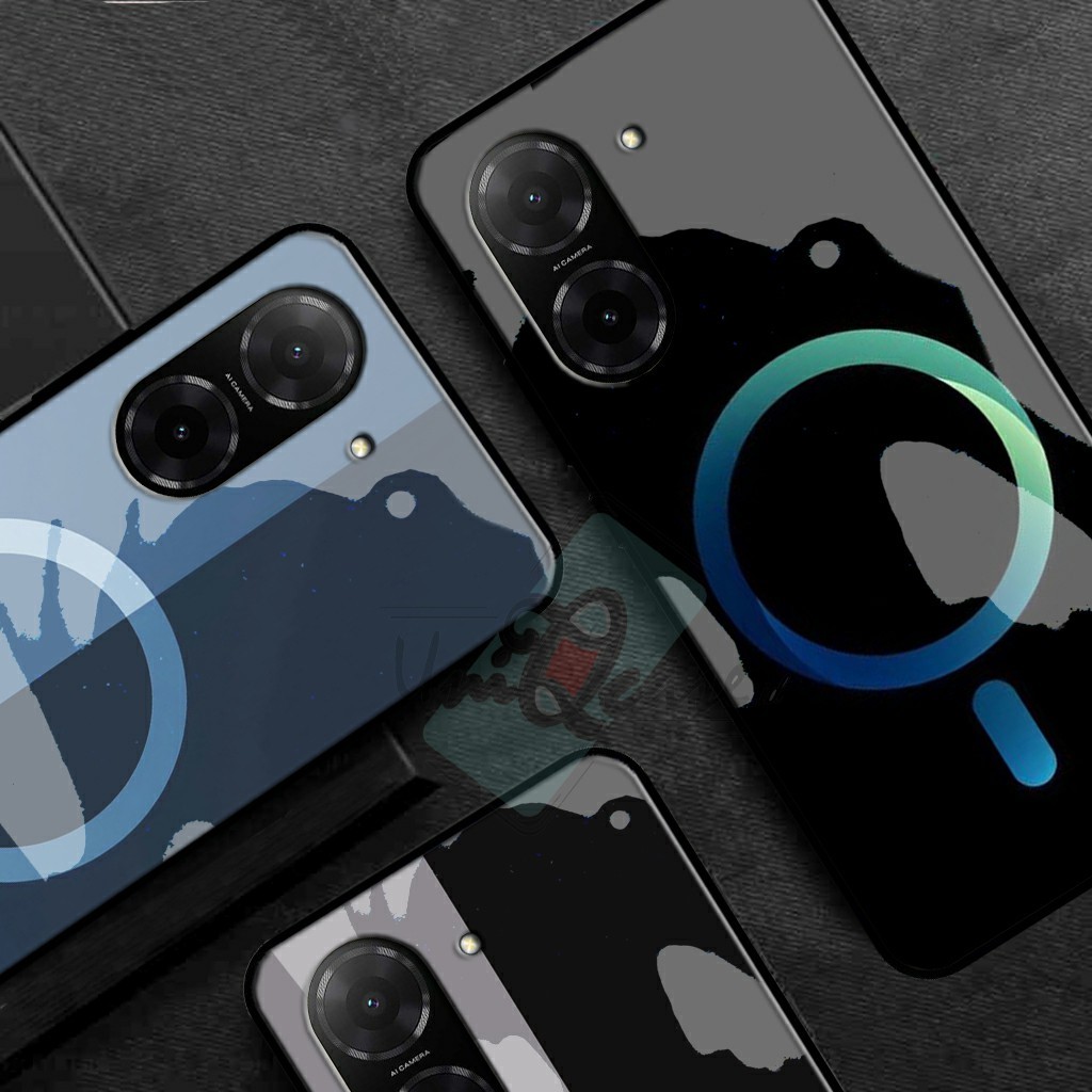 Softcase Kaca Glass Motif REDMI A5 FIND CASE  [UCK02] Kesing Terbaru 2025 hp REDMI A5 - REDMI A5 - K