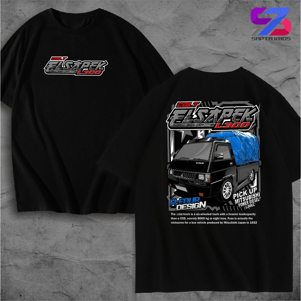 SPT382 KAOS COLT L300 EL SAPEK Tshirt EL SAPEK KAOS EL SAPEK L300 UNTUK PRIA DAN WANITA