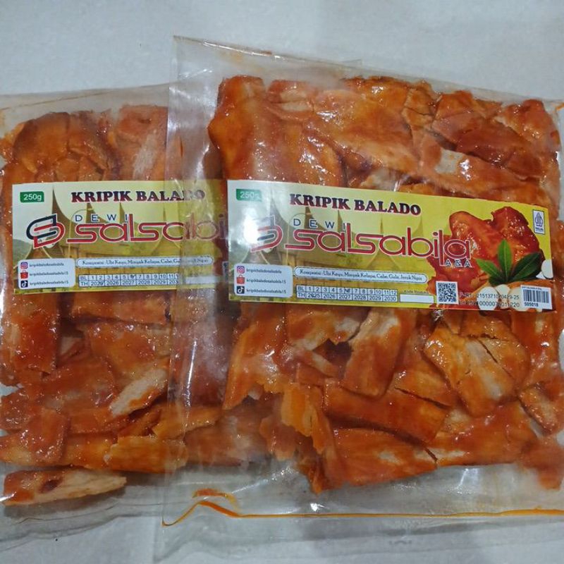 

Kripik Balado Salsabila 250 gr