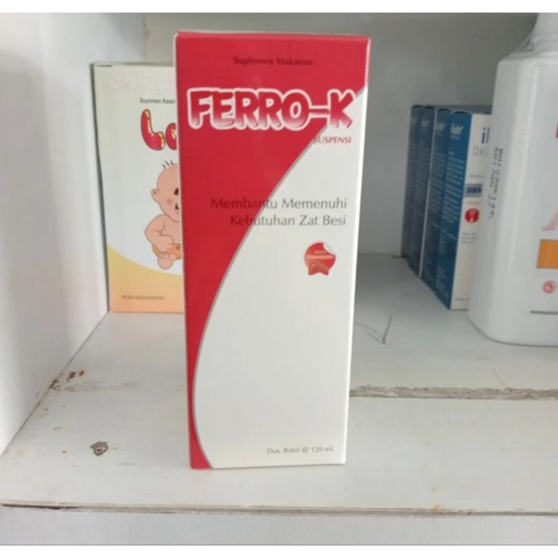 

FERRO K SIRUP 120 ML