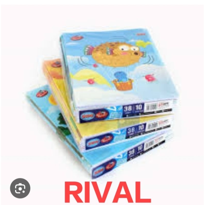 

buku tulis tipe rival isi 10