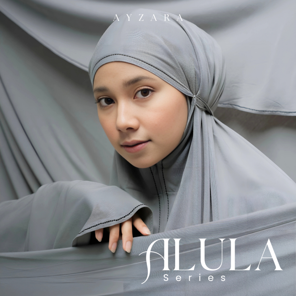 AYZARA - Mukena Dewasa Rayon Polos Alula Series
