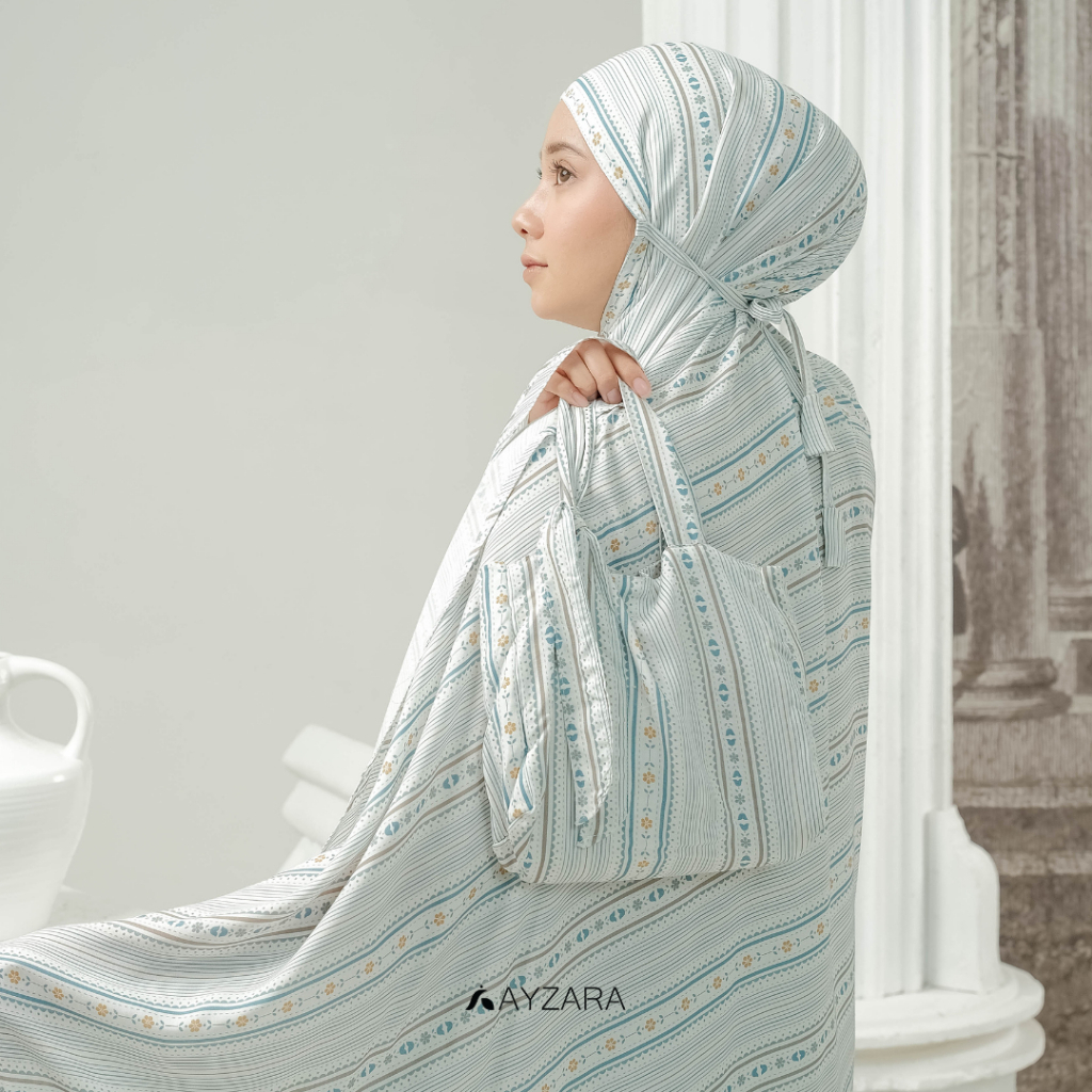 AYZARA - Mukena Dewasa Motif Rayon Azura Series