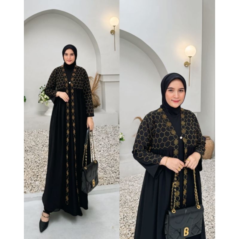 GAMIS ABAYA TURKEY/ GAMIS FASHION/ GAMIS SUMPEL & ELGAN & MEWAH ( DEA PAYET)