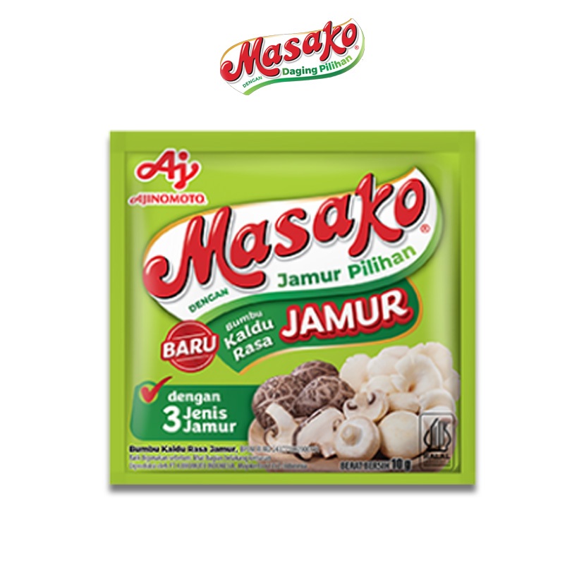 

Masako Jamur Bumbu Kaldu Penyedap ( 6 pcs )