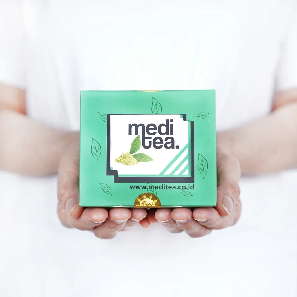 

Meditea Teh Hijau Kaya Antioksidan Untuk Kolesterol Asam Urat Hypertensi