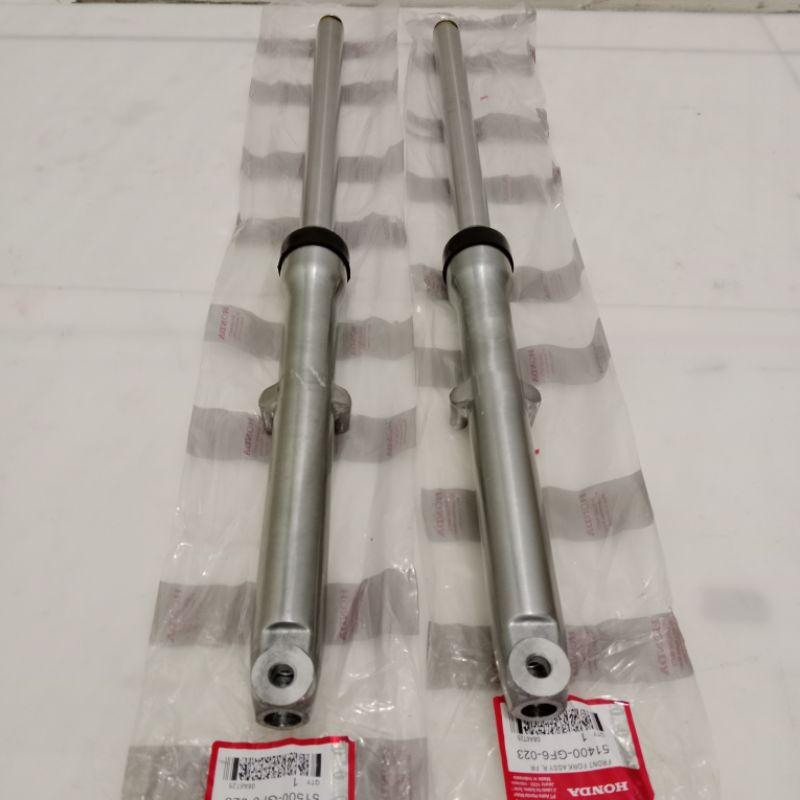 Shock Depan Plus Tabung Win Win Sepasang Shock Tabung Honda Win Komplit Motorcycle