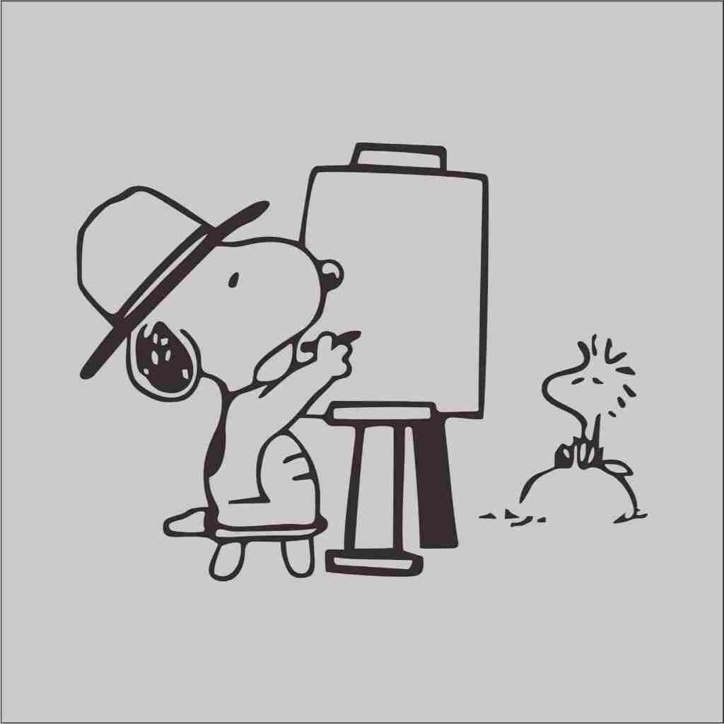 

Cutting Sticker Snoopy 15x11.1cm