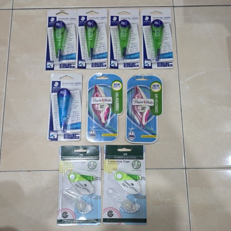 

Flash Sale Alat Tulis Penghapus Correction Tape Staedtler Faber Castell