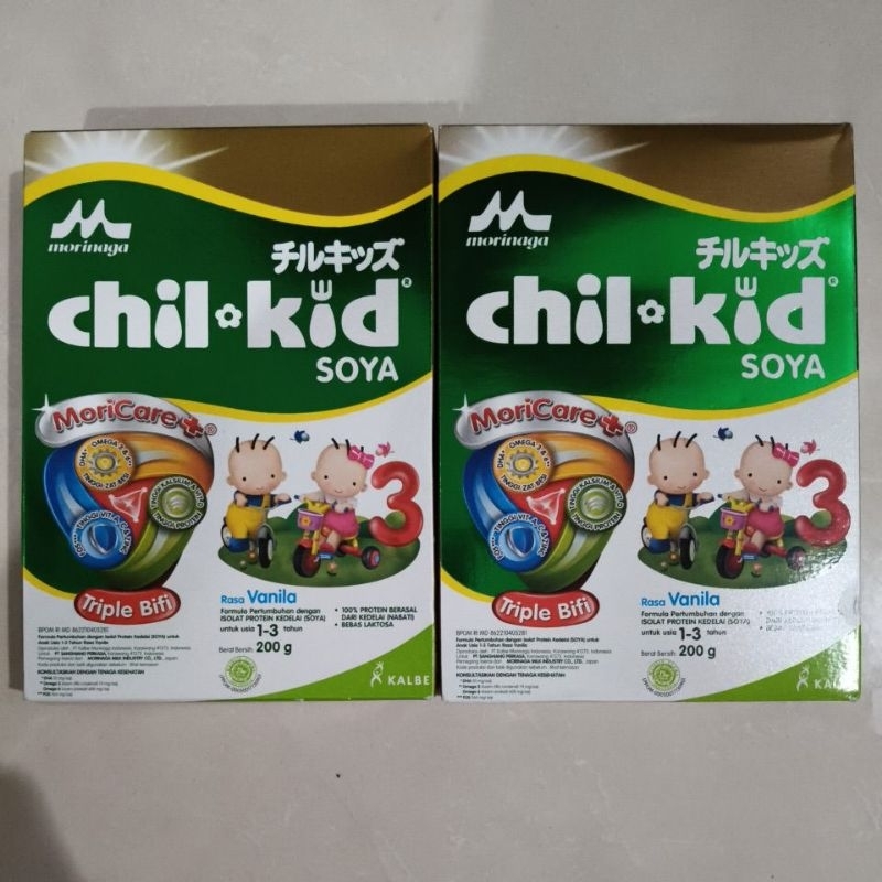 

CHILKID SOYA 1-3 TAHUN 200GR