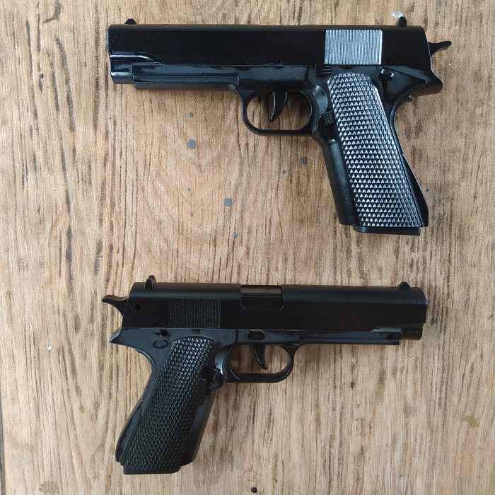 Mainan Anak M1911 Premium Version Dart Blaster Plastik