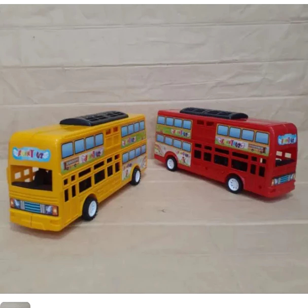 Mainan Mobil Bus Tingkat / Bis Tingkat - LT57