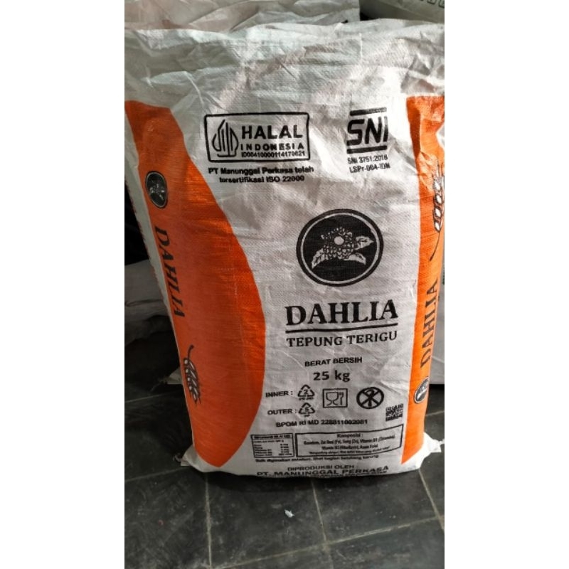 Karung Plastik Bekas Terigu 25 kg isi 50 pcs Karung Dahlia 25 kg