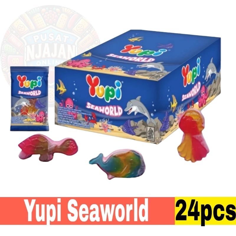 

Yupi Seaworld Display Box isi 24pcs