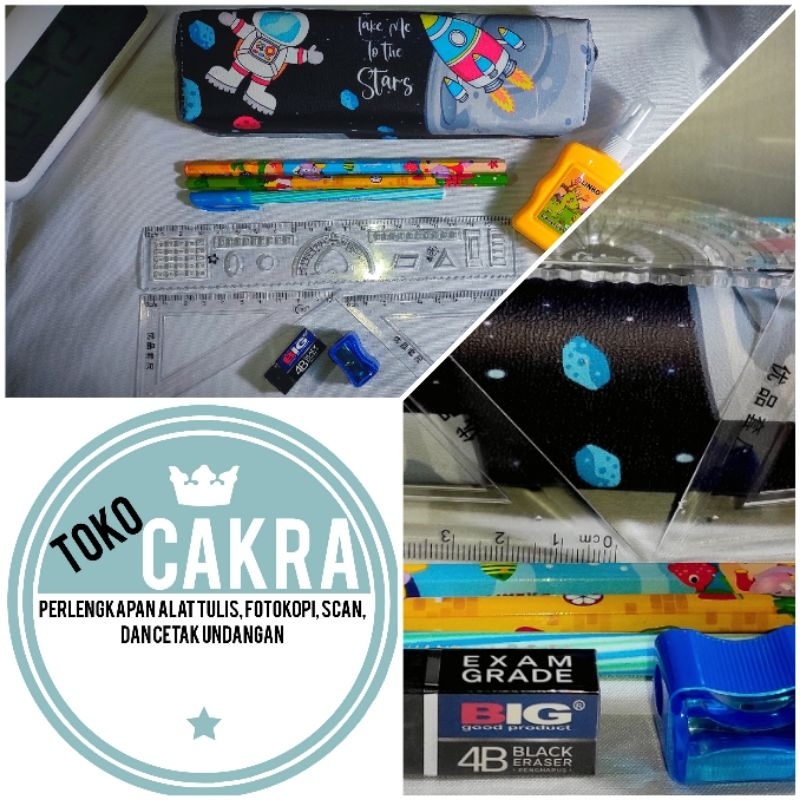 Satu Set Alat Tulis Sekolah ATK / Kantor Hemat Lengkap
