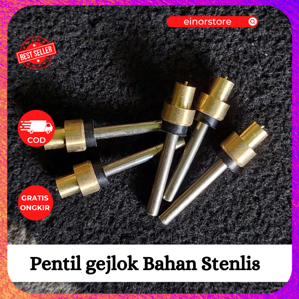 PENTIL GEJLUK DEPAN BAHAN STENLIS POMPA GEJLUK STENLIS